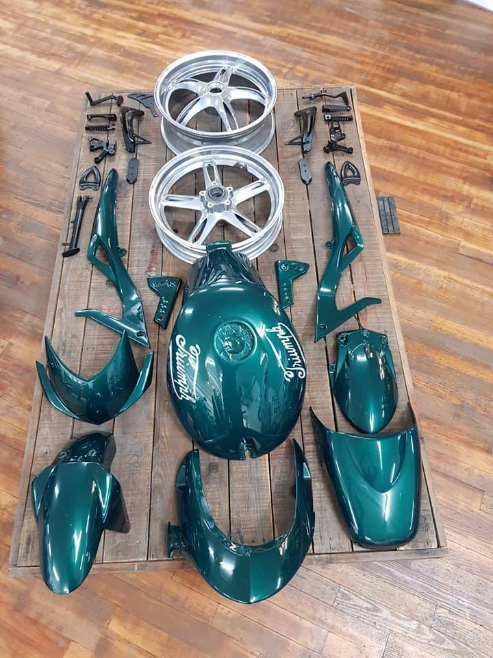 peinture moto